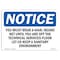 Signmission OSHA, You Must Wear Hair Beard Net Until You, 14in X 10in Plastic, 14" W, 10" H, Landscap OS-NS-P-1014-L-19100 - alternate 1